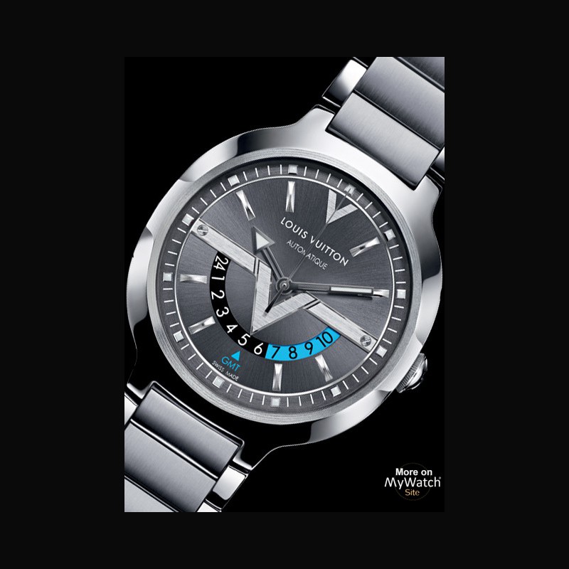 Watch Voyager GMT | Louis Vuitton Q7D301 Steel - Strap Steel