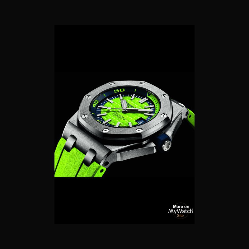 Audemars Piguet Royal Oak Offshore Diver "Lime Green"  15710ST.OO.A038CA.01