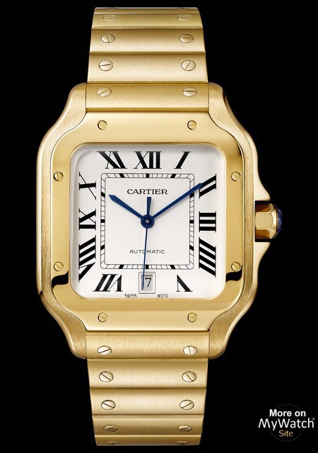 santos de cartier gold