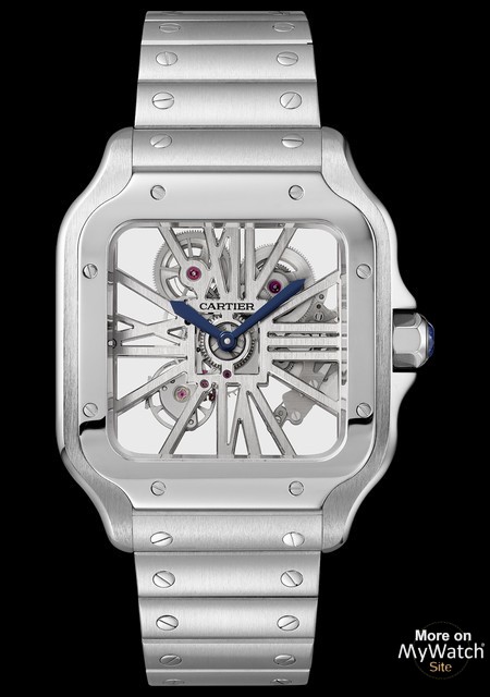 cartier skeleton santos