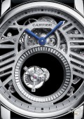 Rotonde de Cartier Double Tourbillon Mystérieux squelette