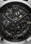 L'astronomo Luminor 1950 Tourbillon Moon phase, Equation of Time, GMT Titanio 50 mm