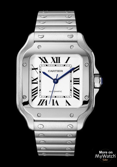 santos de cartier steel