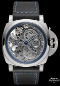 Lo Scienziato Luminor 1950 Tourbillon GMT Titanio 47 mm