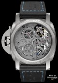 Lo Scienziato Luminor 1950 Tourbillon GMT Titanio 47 mm