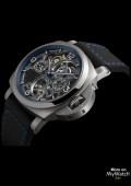 Lo Scienziato Luminor 1950 Tourbillon GMT Titanio 47 mm