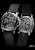 Lo Scienziato Luminor 1950 Tourbillon GMT Titanio 47 mm