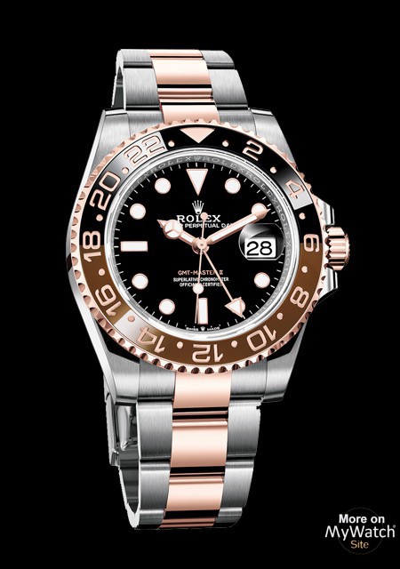 gmt master ii rose