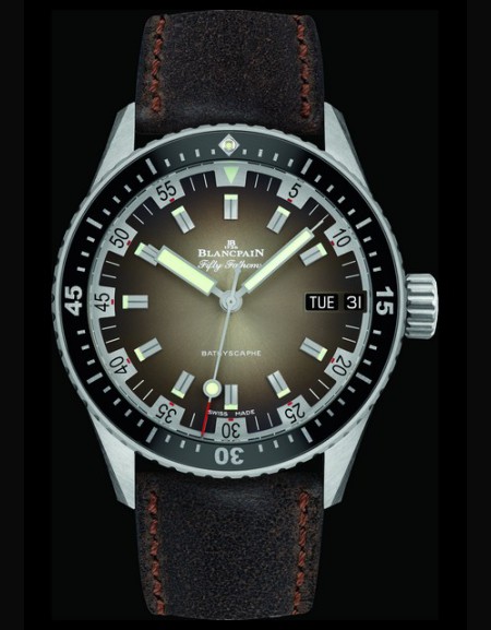 Fifty Fathoms Bathyscaphe Day Date 70s