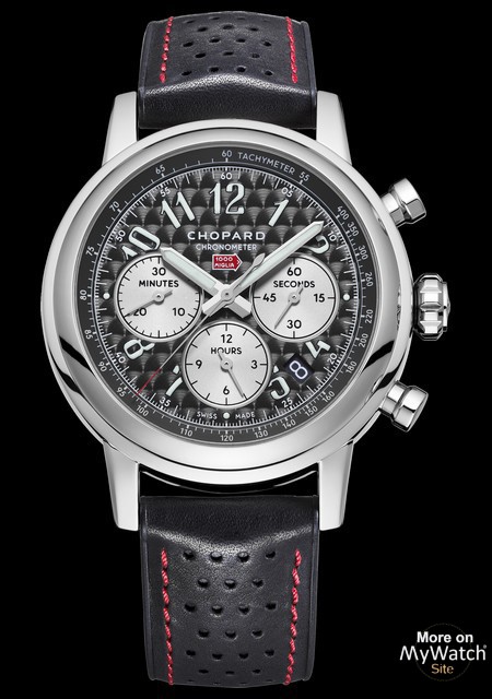 Edition　Mille　Miglia　Mille　Miglia　168589-3006　2018　Dial　Leather　\r\nStrap　Race　Steel　Anthracite　Calfskin　Watch　Chopard