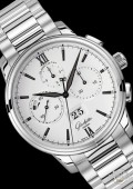 Senator Chronograph Panorama Date - steel strap