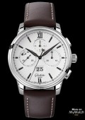 Senator Chronograph Panorama Date -   brown leather strap-