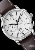 Senator Chronograph Panorama Date -   brown leather strap-