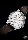 Senator Chronograph Panorama Date -   brown leather strap-