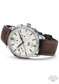 Senator Chronograph Panorama Date -   brown leather strap-