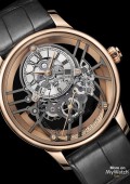 GRANDE SECONDE SKELET-ONE - Red Gold