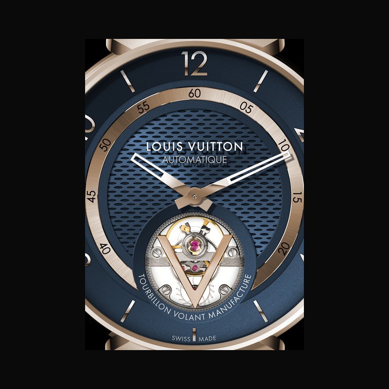 Watch Tambour Moon Mystérieuse Tourbillon Volant