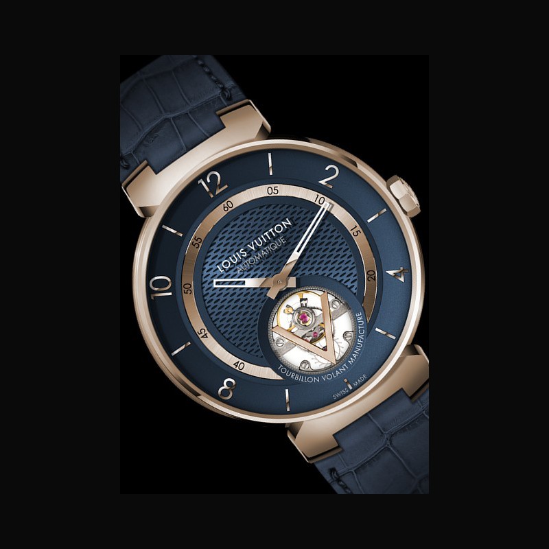 Watch Tambour Moon Mystérieuse Tourbillon Volant