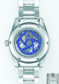 Grand Seiko 9S anniversaire bracelet et boîtier acier cadran bleu
