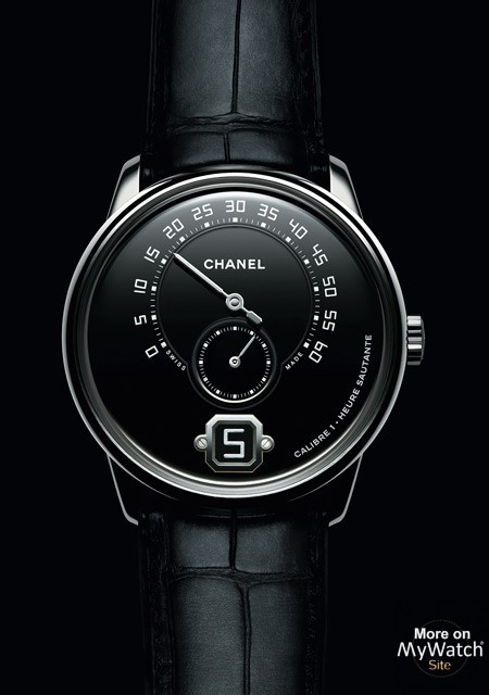 Watch Monsieur de Chanel Limited Edition  Chanel H4801 Platinum - Strap  Alligator