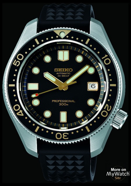 Watch Seiko Prospex | Seiko SLA025 Stainless Steel - Black Dial - Silicone  Strap