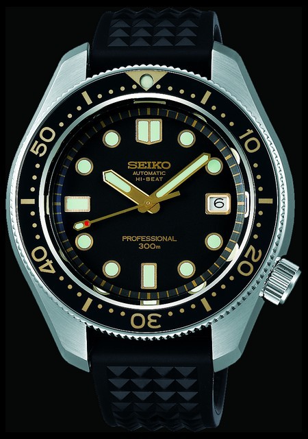 Watch Seiko Prospex | Seiko SLA025 Stainless Steel - Black Dial - Silicone  Strap