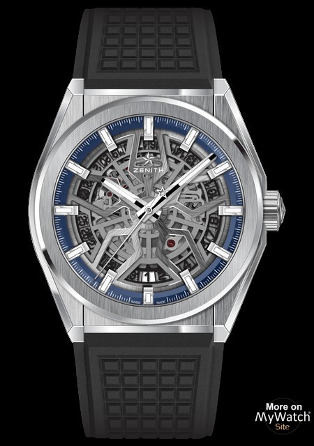 Zenith Defy Classic Automatic Skeleton 41mm Brushed Titanium And
