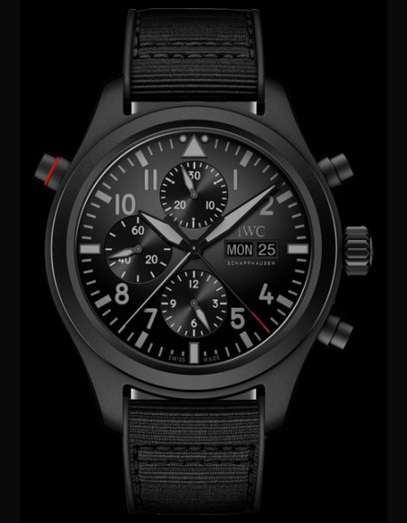 Pilot’s Watch Double Chronograph TOP GUN Ceratanium