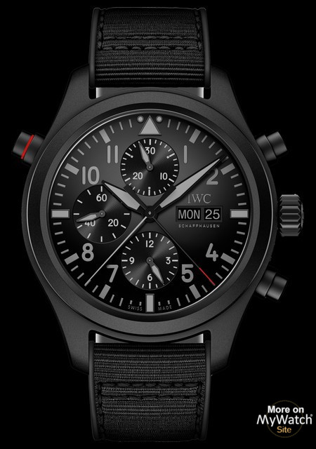 Pilot’s Watch Double Chronograph TOP GUN Ceratanium