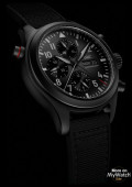 Pilot’s Watch Double Chronograph TOP GUN Ceratanium