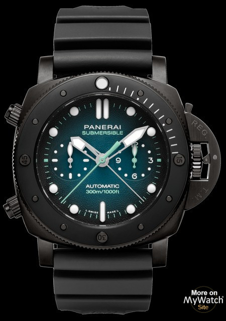 Watch Panerai Submersible Chrono Guillaume Néry Special Edition ...