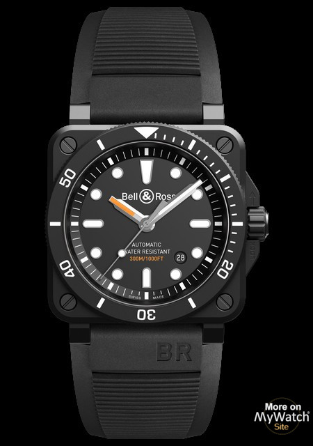 BR03-92 Diver Black Matte