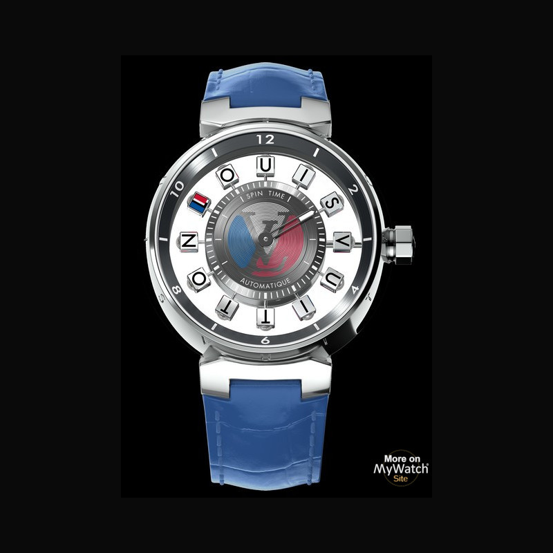 Tambour Spin Time Air, The Most Modern Jumping Hour Watch by LV