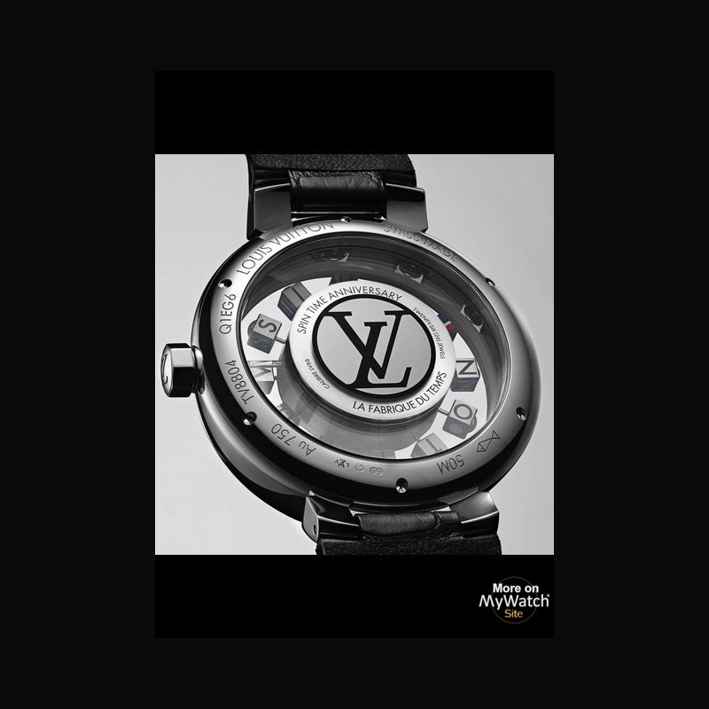 Louis Vuitton Tambour Spin Time Air Vivienne, Black – The Watch Pages