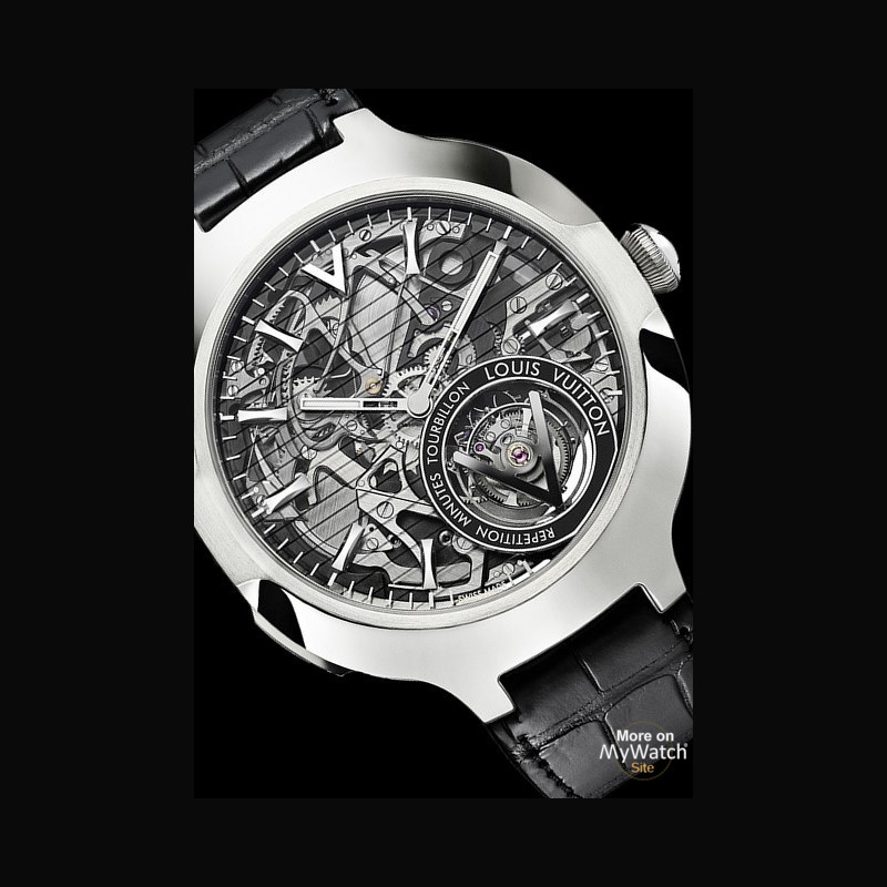 Louis Vuitton Voyager Skeleton Watch Info