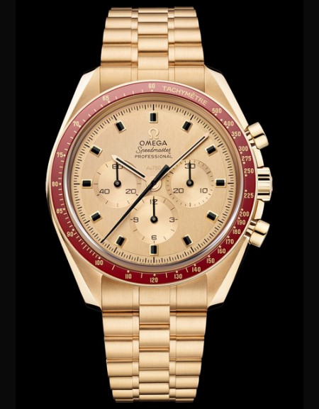 Omega Speedmaster Apollo 11 50e Anniversary Or Moonshine Limited Edition