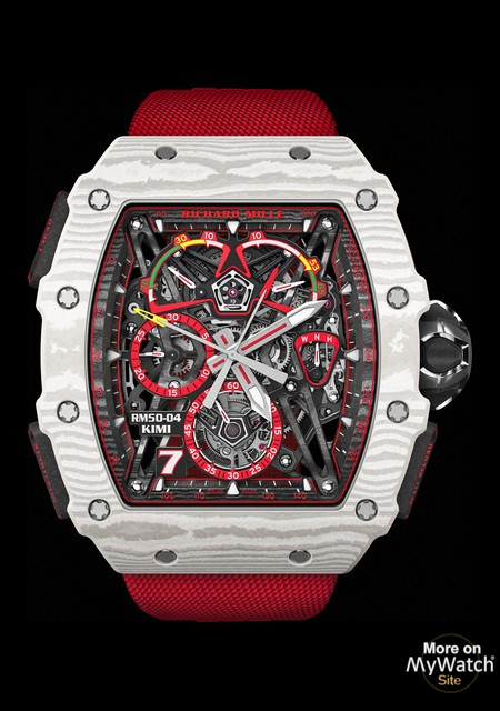 RM 50-04 TOURBILLON CHRONOGRAPHE À RATTRAPANTE KIMI RÄIKKÖNEN