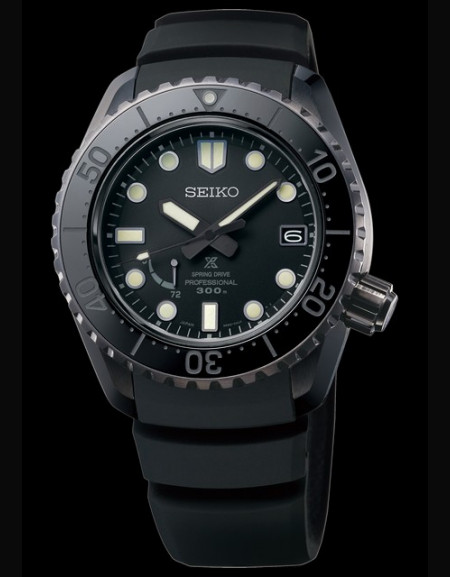 Watch Prospex LX Spring Drive Black | Seiko SNR031 Titanium - Bracelet  Titanium