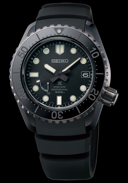 Watch Prospex LX Spring Drive Black | Seiko SNR031 Titanium - Bracelet  Titanium