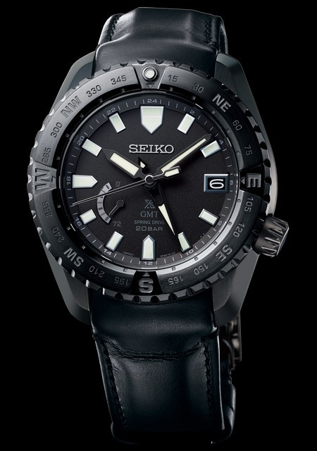 Watch Prospex LX Spring Drive GMT | Seiko SNR027 Titanium - Bracelet  Titanium