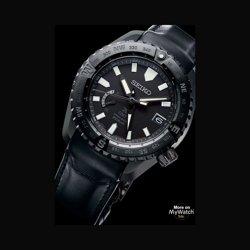 Watch Prospex LX Spring Drive GMT | Seiko SNR027 Titanium - Bracelet  Titanium