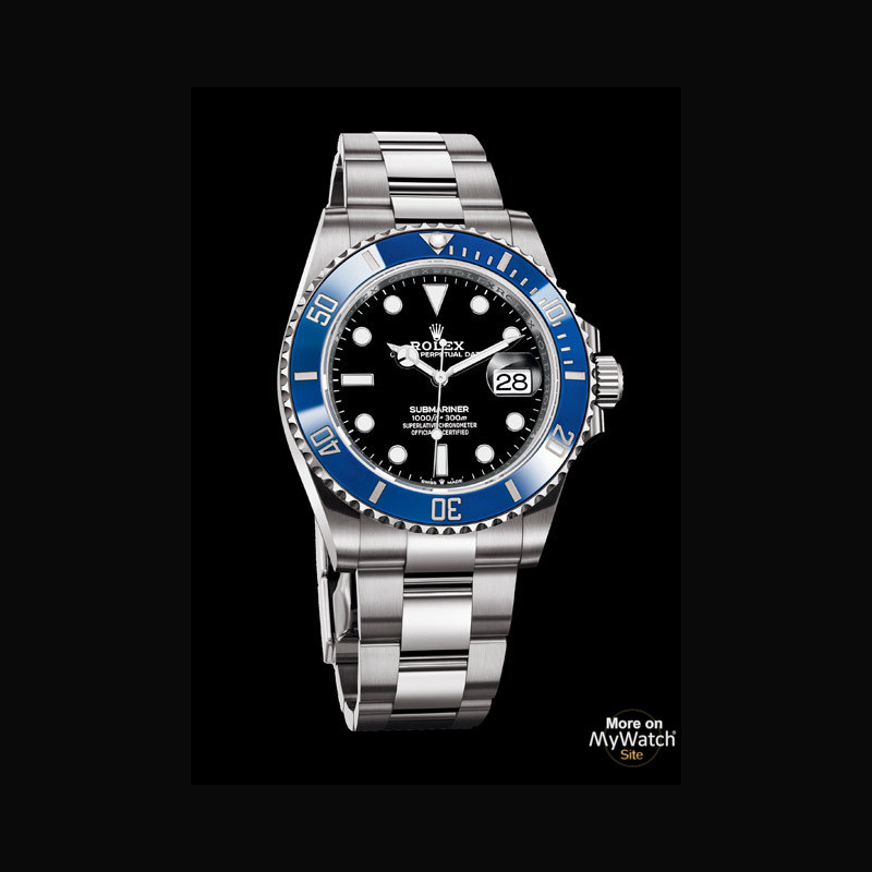 Watch Rolex Submariner Date  Oyster Perpetual 126619LB White Gold - Blue  Cerachrom Bezel