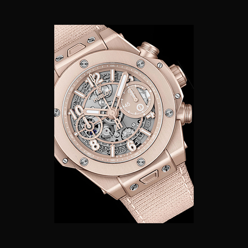 Hublot Introduces A Wild New Big Bang Chronograph In 'Millennial Pink' For  Garage Italia