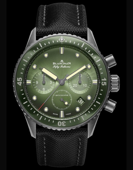 Fifty Fathoms Chrono Bathyscaphe Green