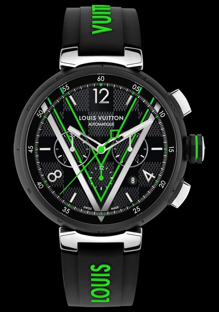 VIDEO: The Louis Vuitton Tambour Damier Graphite Race Chronograph is set to  be one of the boldest sports watches of 2020