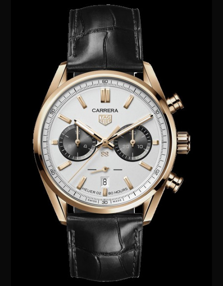 Carrera Chronograph Jack Heuer Birthday Gold Limited Edition