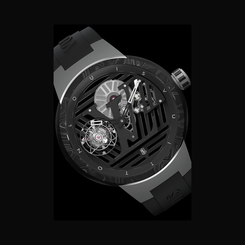 Watch Louis Vuitton Tambour Curve Flying Tourbillon Poinçon De Genève