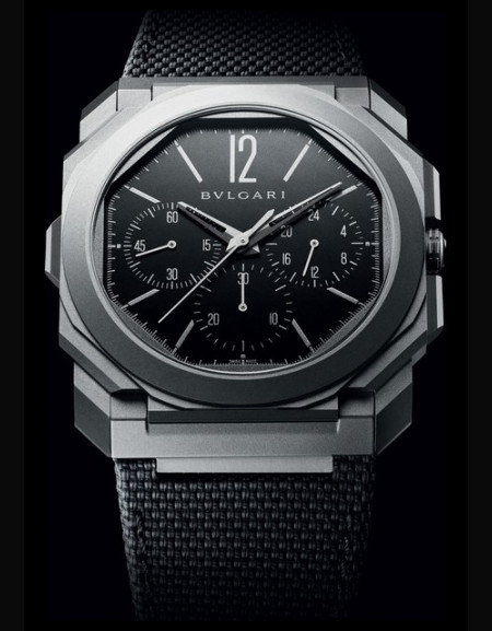 Octo Finissimo Chronograph GMT Titanium