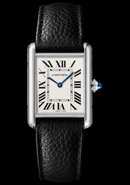 Watch Band Bracelet Montre Cartier Convex Women Men Stainless