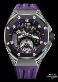 Royal Oak Concept “Black Panther” Flying Tourbillon